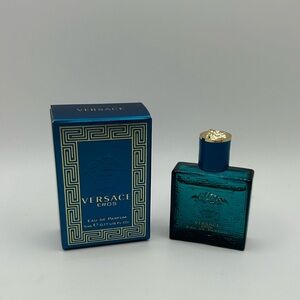 Men’s Versace Eros 5ml Travel Sample Size Dabber Cologne NWT
